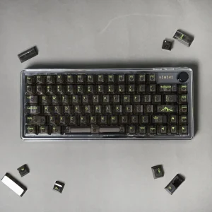 Black Keycaps 157 Pcs Mechanical Keyboard Keycaps | Custom Cherry MX Keycaps Backlit 06